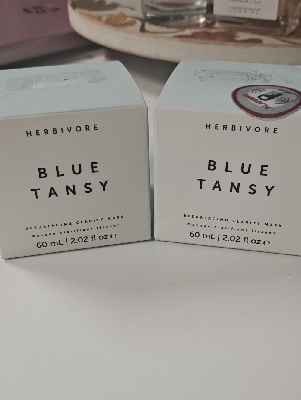 Herbivore Botanicals Blue Tansy Resurfacing Clarity Mask Bundle Of 2 New In Box